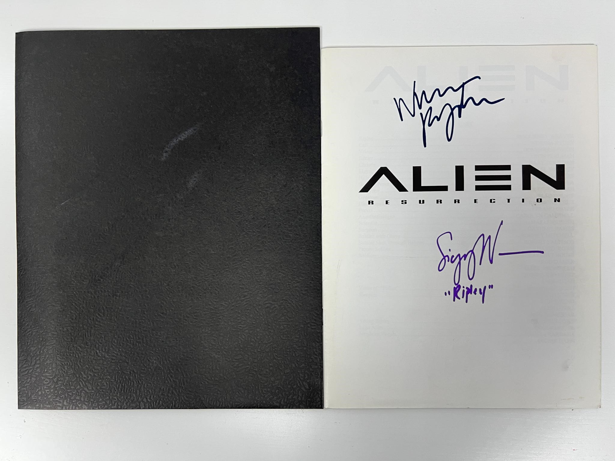 Autograph COA Alien Media Press