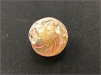 Large Collectible Swirl Glass Marble