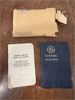 1961 General Electric Directory & Diary