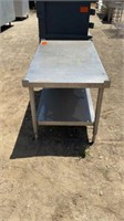 5 Ft. Stainless Steel 2 Shelf Table
