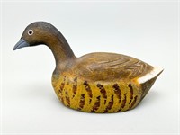 Hand Carved Grebe