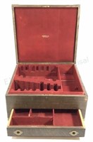 1903 Shreve & Co Wood Flatware Chest With Drawer