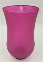 Purple/Pink Tint Vase 9"