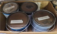 BOX OF HOUSEHOLD PAINTS