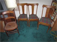 oak antique chairs