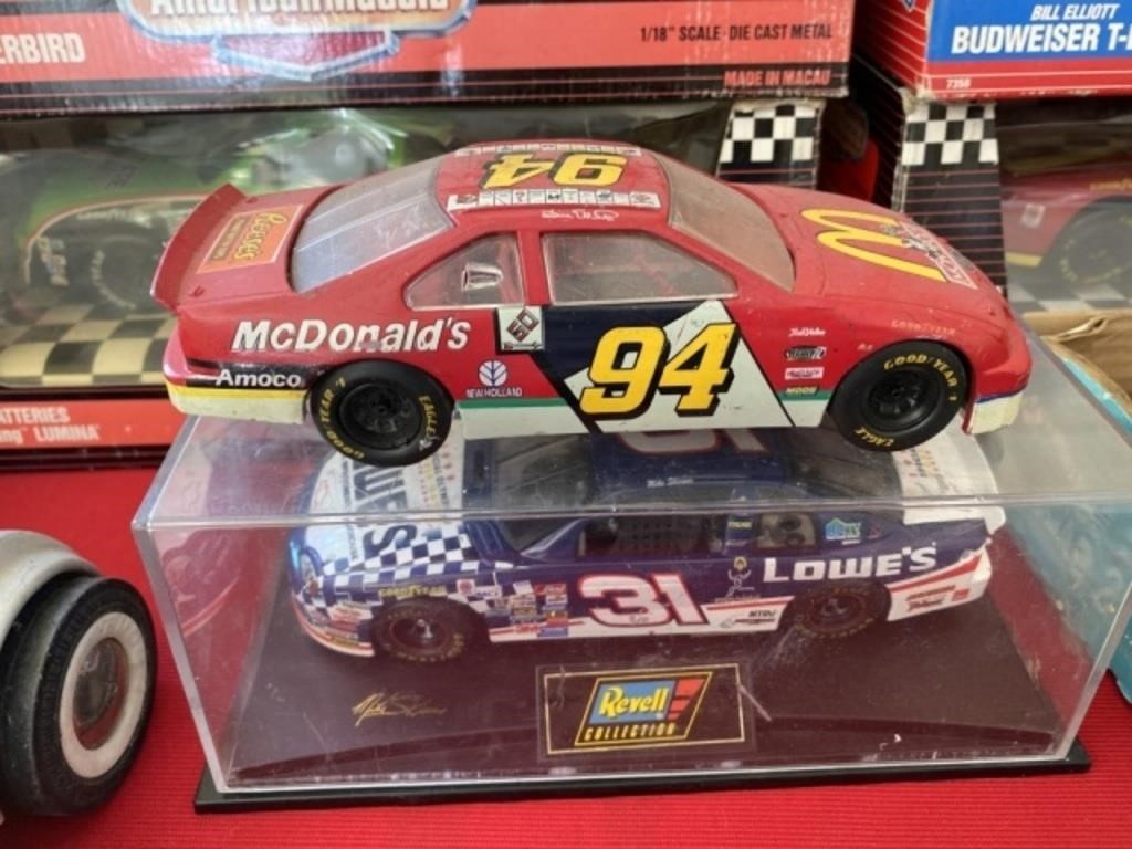 (4) 1:24 Scale Diecast Stock Cars