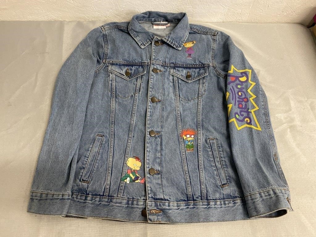 NWT Nickelodeon Rugrats Denim Jacket Size Small