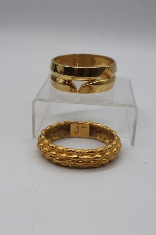 Goldtone Braclets (2)