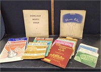 VINTAGE SHEET MUSIC & GUITAR BOOKS,MUSIC