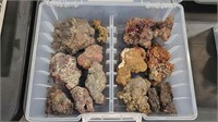 BOX OF ROCKS & MINERALS