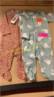 Carters 2 onesies 3M