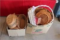 2 Large Boxes: Baskets
