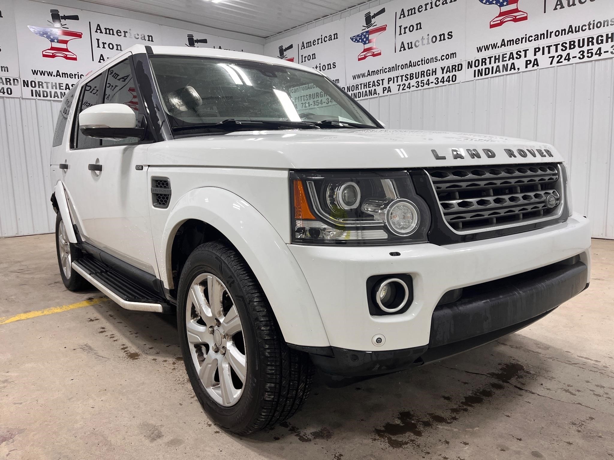 2015 Land Rover LR4 SUV-Titled-NO RESERVE