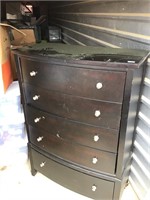 Dark chest of drawers