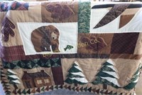 Quilted Throw Blanket 50" x 60"