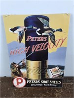 Peters High Velocity Shot Shells Sign