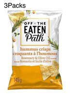3 Pack OFF THE EATEN Path Human Crisps Rosemary
