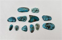 236 Carats of Jewelry Grade Turquoise Cabochons