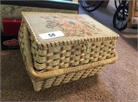 Sewing Basket w/ Supplies
