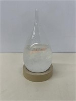 Storm Glass Forecaster Weather Glass Crystal Drops