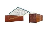 E. NEW Container shelter 30X40