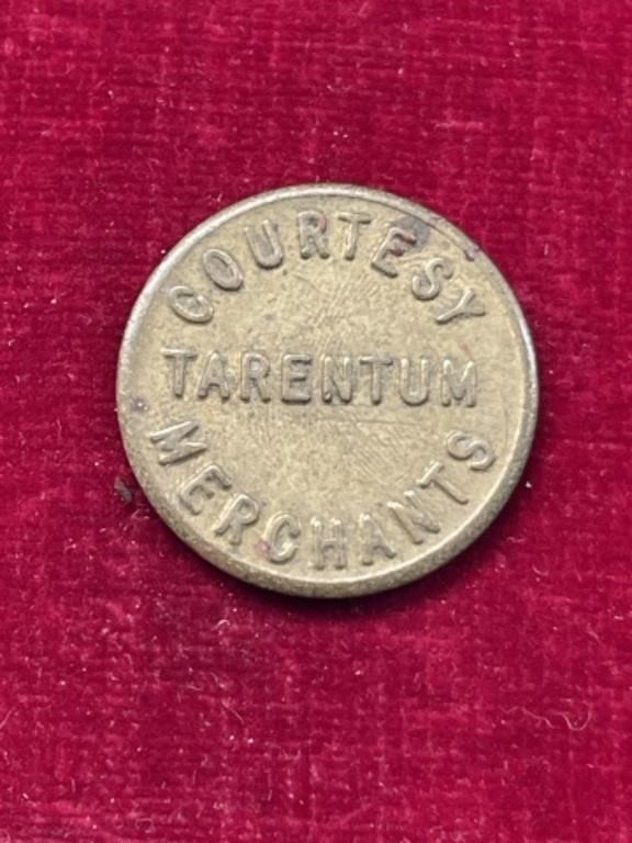Tarentum Shop merchant parking token coin