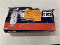 Leviton 15Amp Duplex Outlet, Tamper-Resistant,