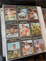 1971 9 CARD LOT