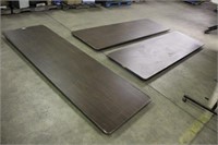 (3) Banquet Tables, Approx 30"x8ft