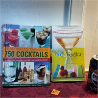 Pair of bar drinks recipe books