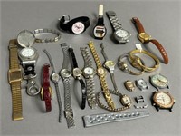 Large Collection of Watches as Shown