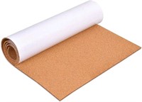3mm Self-Adhesive Cork Board Roll, 1/8" Thick Cork