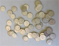 50 - 1966 & Older Canadian ten Cent Coins