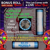 1-5 FREE BU Nickel rolls with win of this 2004-d P