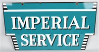 IMPERIAL SERVICE DS PORCELAIN SIGN