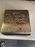 Millennium edition monopoly in tin