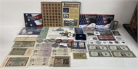 LOT OF COIN & CURRENCY