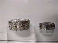 Silver Plated Trinket Boxes