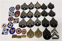 Lot of WW2 Patches & Bars