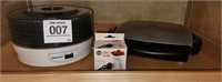 Food dehydrator, George Foreman grill & more