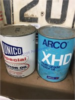 Unico Special, Arco XHD motor oil quart cans