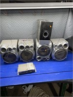 Quantity of speakers and the Kenwood amp