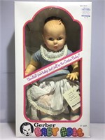 Gerber 17in baby doll in box.
