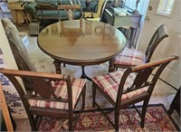 Mahogany Dining Room Table W 6 Chairs