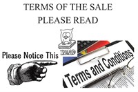 TERMS AND CONDITIONS OF THE AUCTION!!  READ!!!!