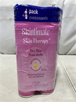 Skintimate Dry Skin 4 Pack Shave Gel