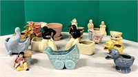 Vintage Pottery Planter Collection