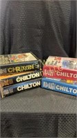 Five Chilton auto manuals