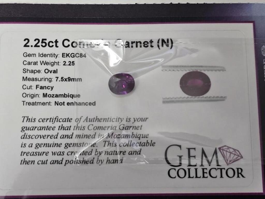 2.25ct Comeria Garnet