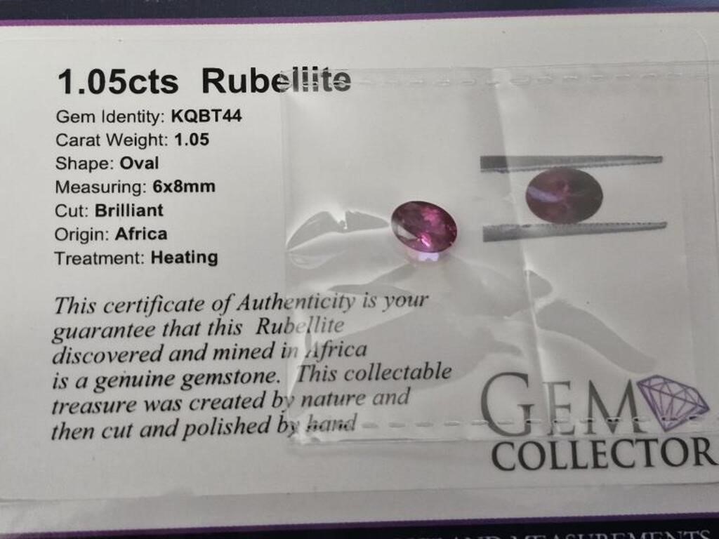 1.05cts Rubellite